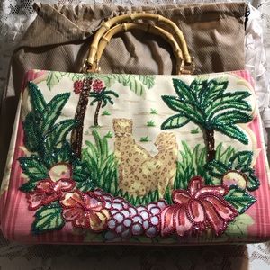 Beautiful leopard purse